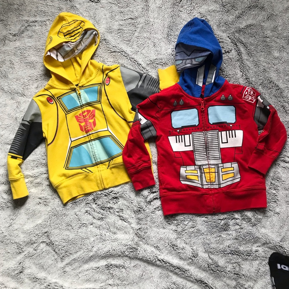 Transformer hoodies ( set of 2)